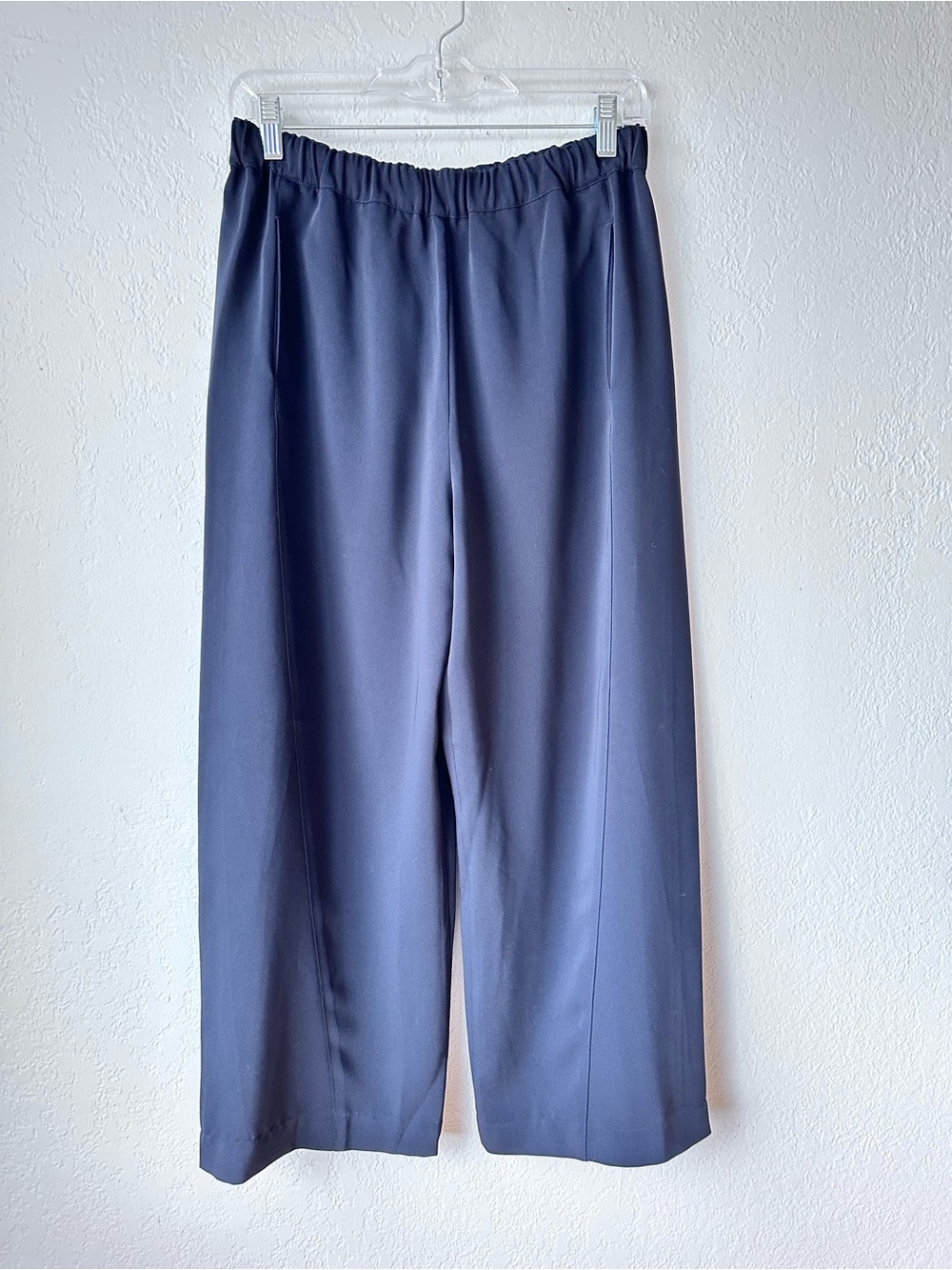 Sz BB Navy Roucha Paya Drape Pants